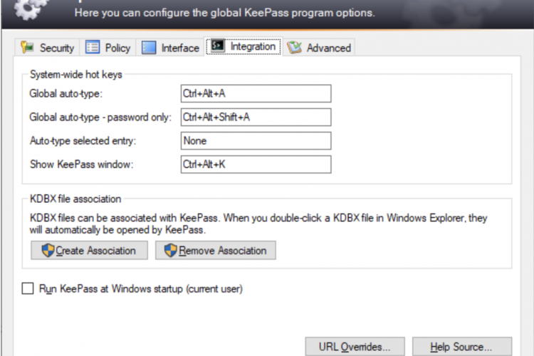 review wachtwoordmanager KeePass Option Integration